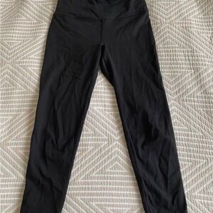 Black High-Waisted Leggings